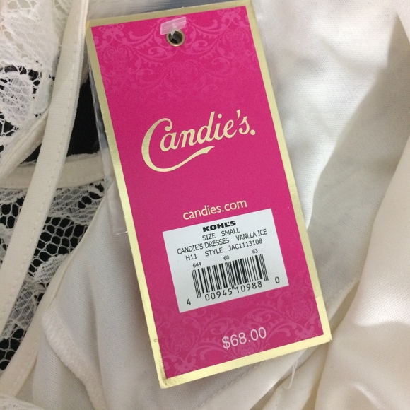 Candies Womens S Lace Sleeveless Midi Dress READ - Picture 6 of 8
